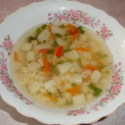 Суп со звездочками. Овощной суп #чемпионатмира #россия