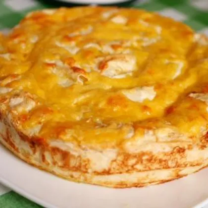 Мясной пирог без теста