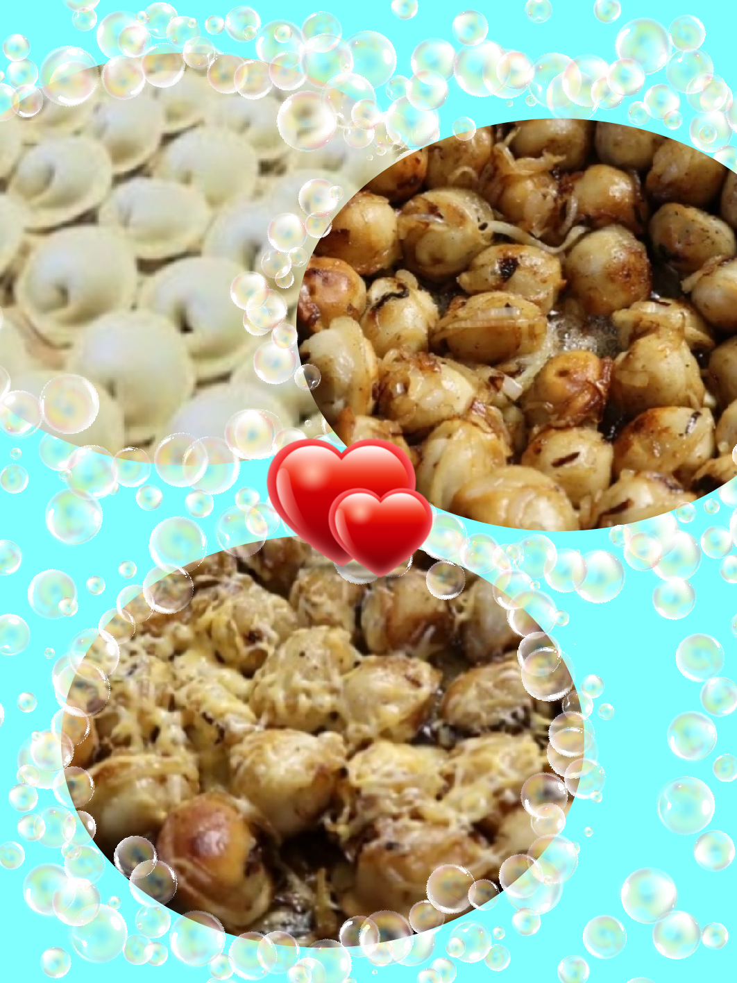 Жареные пельмешки