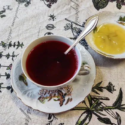 Новогодний пряный чай (безалкогольный глинтвейн)