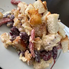 Салат с фасолью