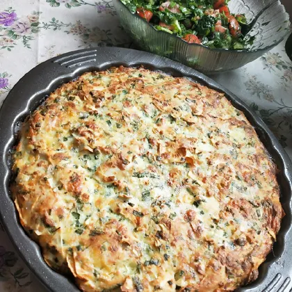 Пирог с брынзой и зеленым луком – кулинарный рецепт