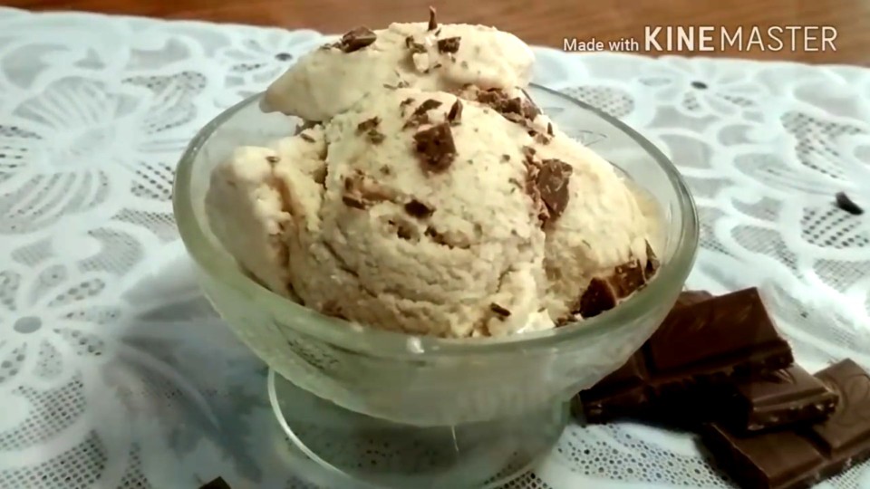 Мороженое фруктовое со сливками - вкусно и не очень калорийно