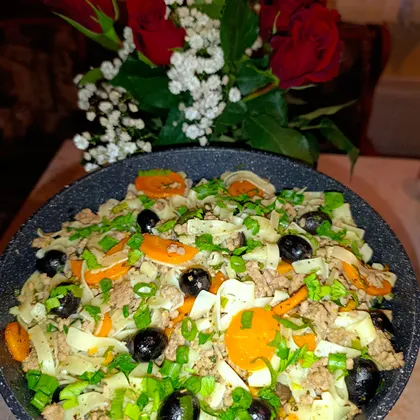 Лагман с фаршем
