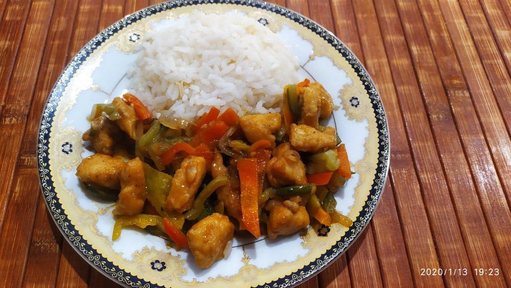 Курица по-китайски с овощами рецепт – Китайская кухня: Основные блюда. «Еда»