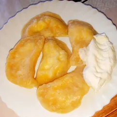 Вареники с творогом🥟