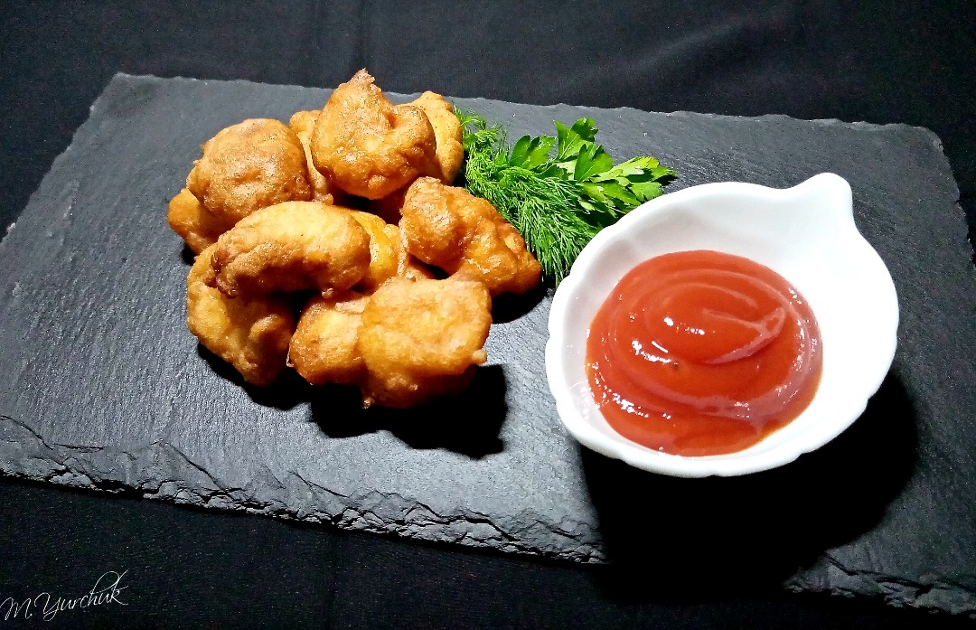 Куриная грудка в кляре