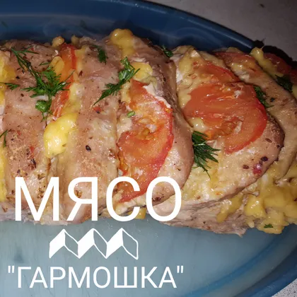 Мясо "ГАРМОШКА". Горячие блюда на новый год