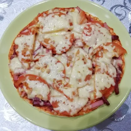 Пицца на готовом корже
