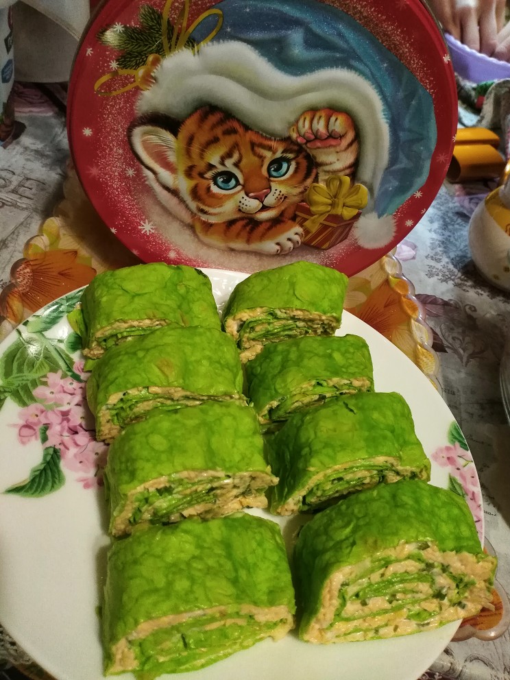 Рулет сырный