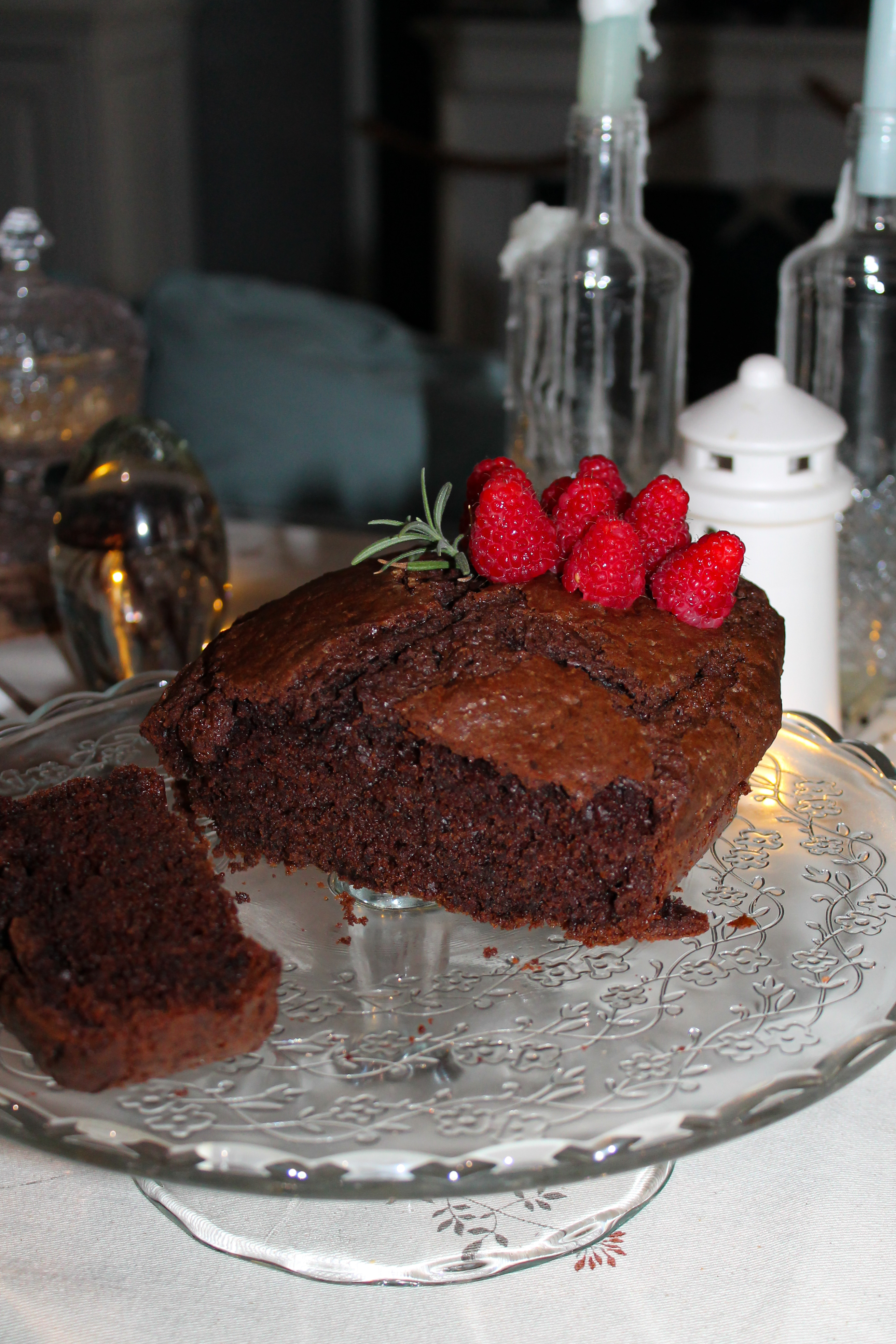 Шоколадный кекс 