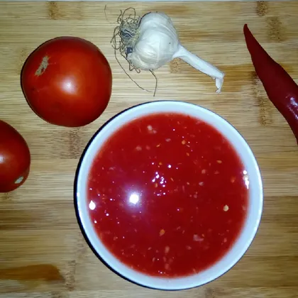Соус из томатов и чеснока