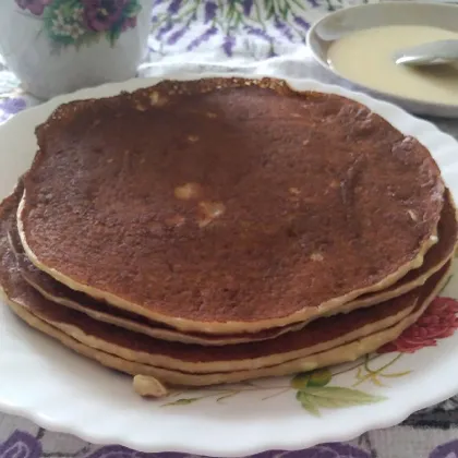 Творожно-банановые панкейки 🥞