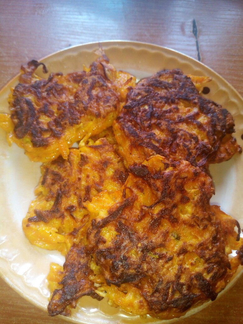 Тыквенные драники