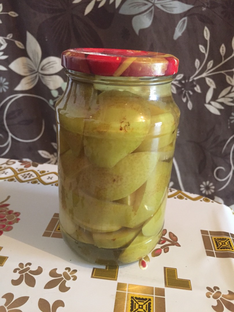 Груша в сиропе😋