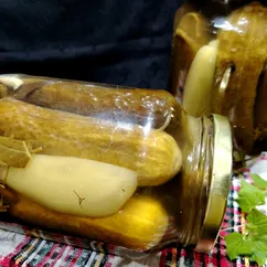 Солёные огурцы, как бочковые