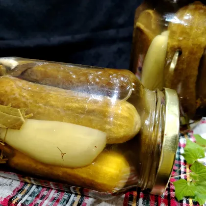 Солёные огурцы, как бочковые