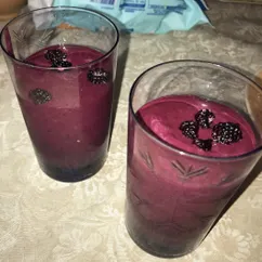 Коктейль 🍹 из ежевики