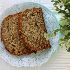 Банановый кекс с орешками и кокосовой стружкой