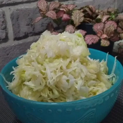 Салат из капусты по - немецки
