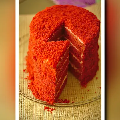 Торт 'Красный бархат'