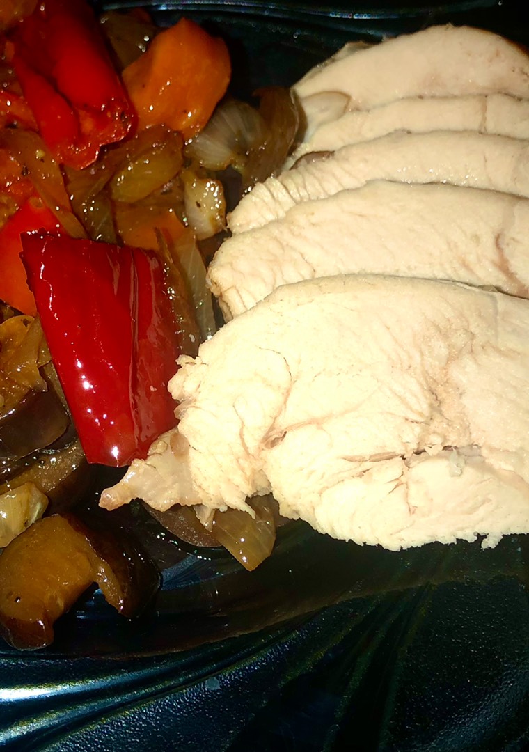 Запечённая куриная грудка