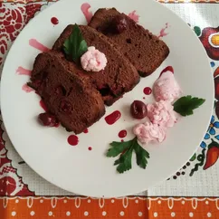 Брауни с вишней