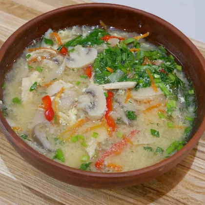 Китайский кисло-сладкий суп, настолько вкусный, что одной тарелки будет мало!!