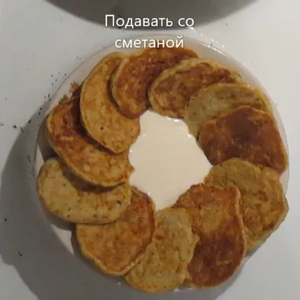 Кабачковые оладьи