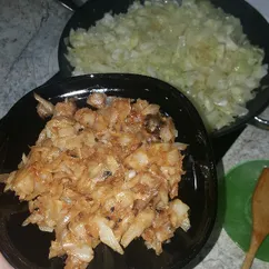 Тушеная капуста🍀