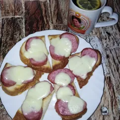 Горячие бутерброды на сковороде 🥪