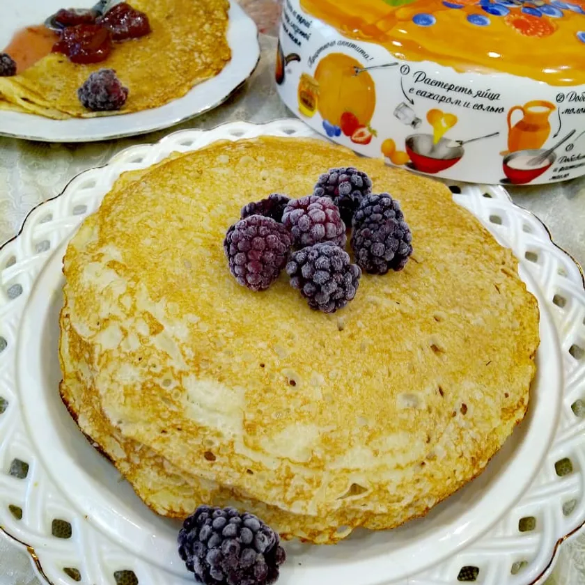 Дрожжевые блины