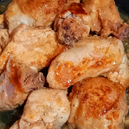 Курица жареная