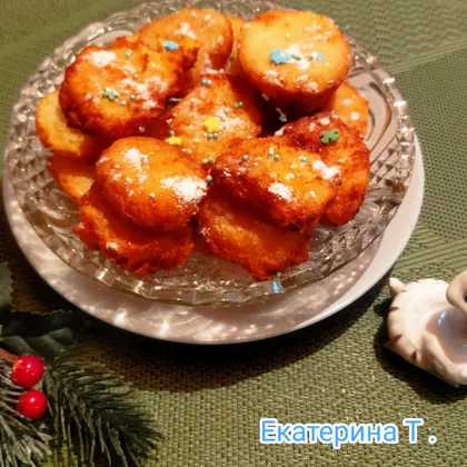 Творожные колечки (кружочки) 