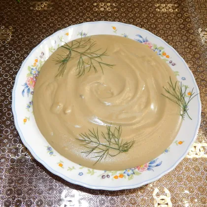 Крем - суп из тыквы с шампиньонами