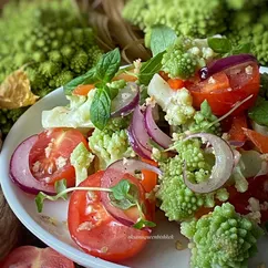 🥦Салат из капусты «романеско»