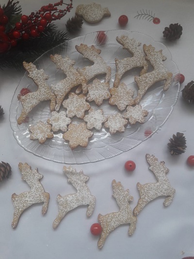 Ржаное рождественское печенье. - Swedish rye cookies