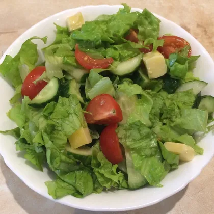 Салат из свежих овощей 🥗