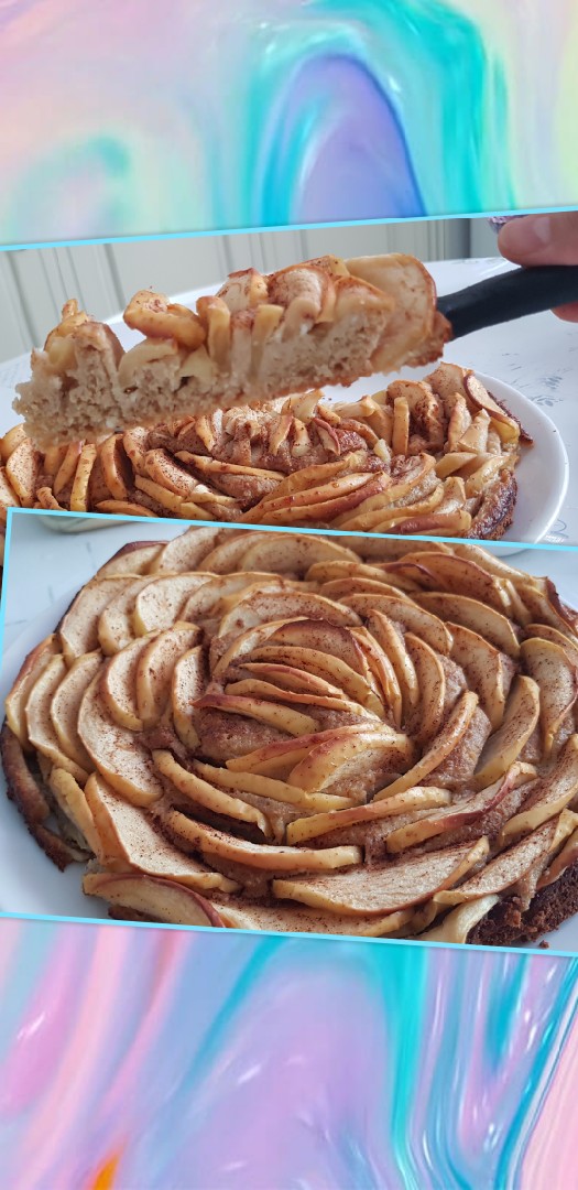 Яблочный пирог без сахара и глютена