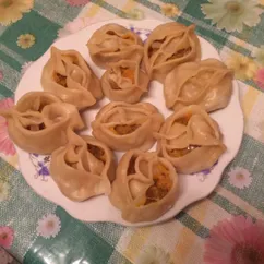 Манты 🥟 с тыквой 🎃