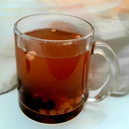 Смородиновый чай с медом