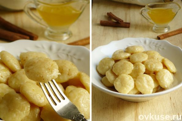 Ленивые вареники на пару