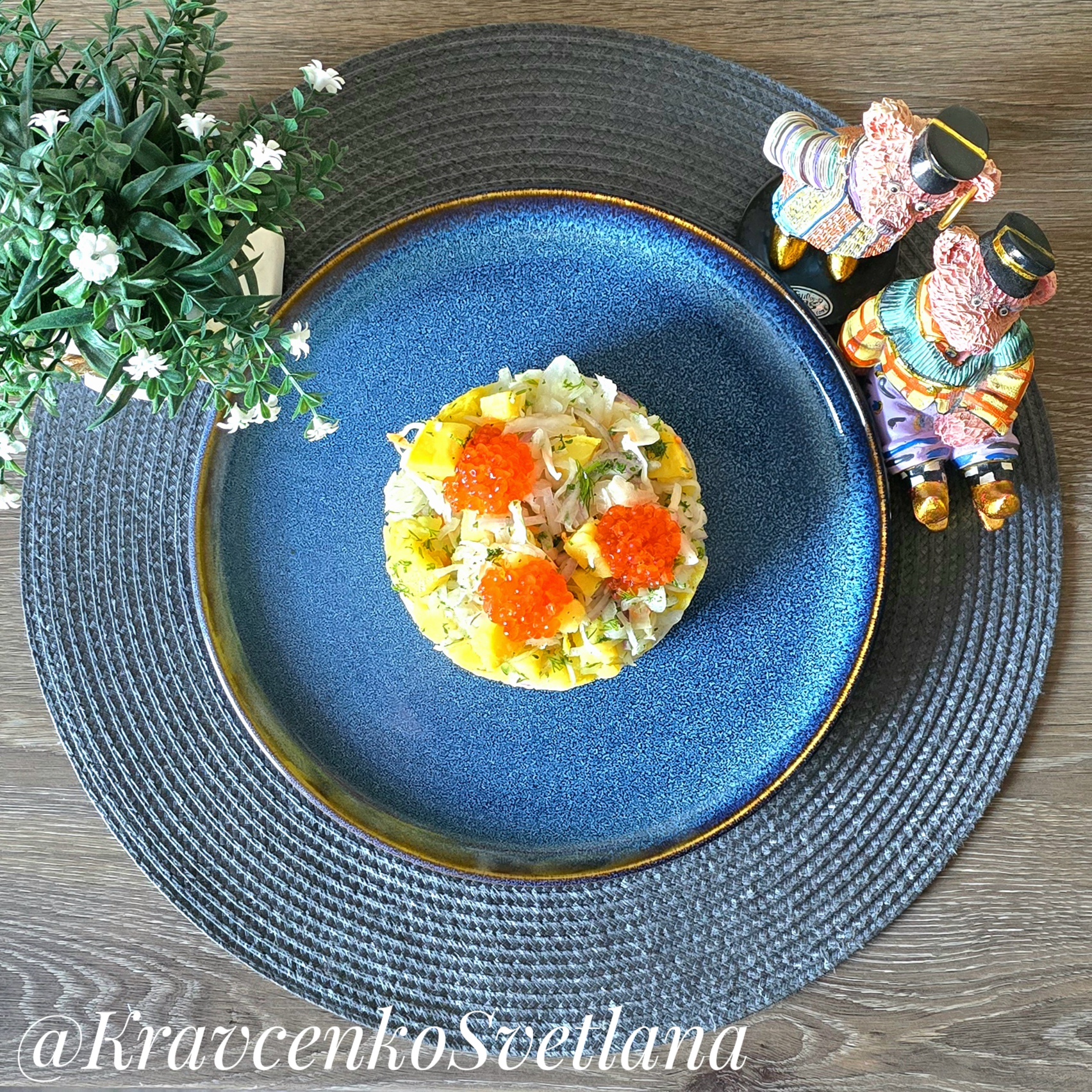 Деревенский салат