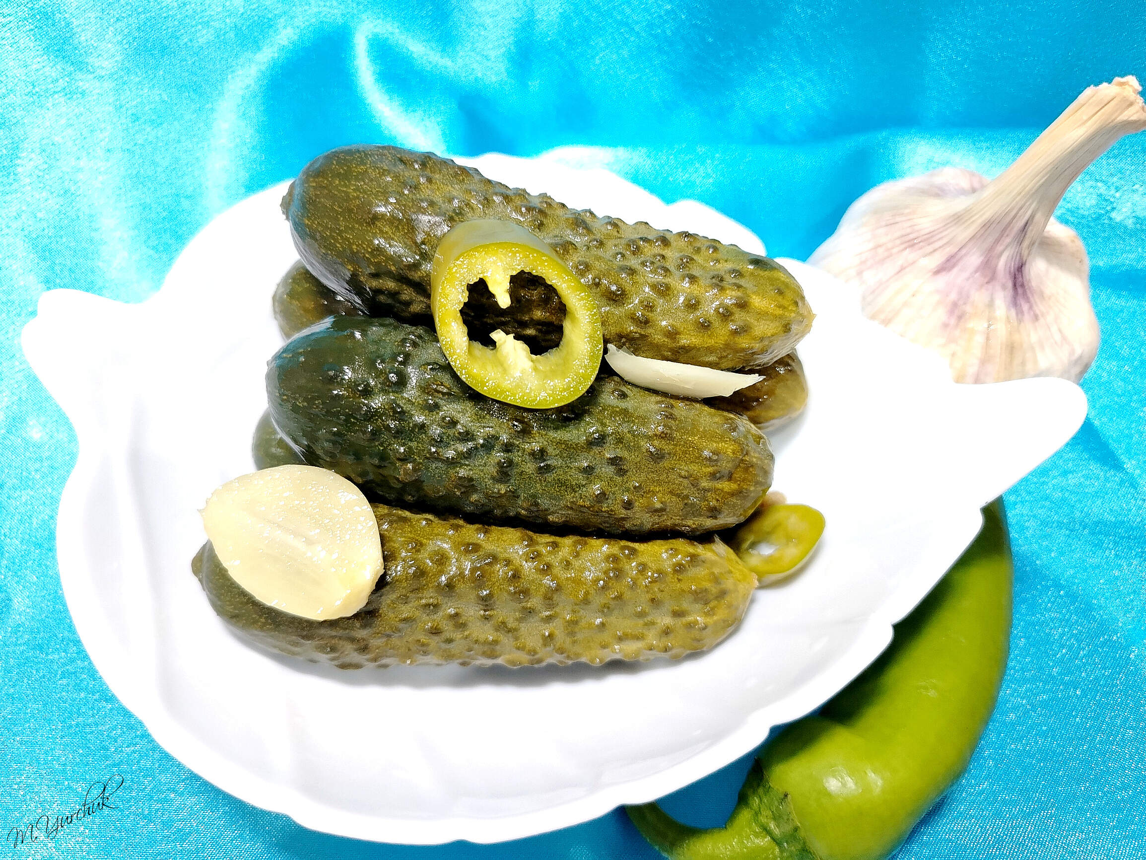 Огурцы малосольные