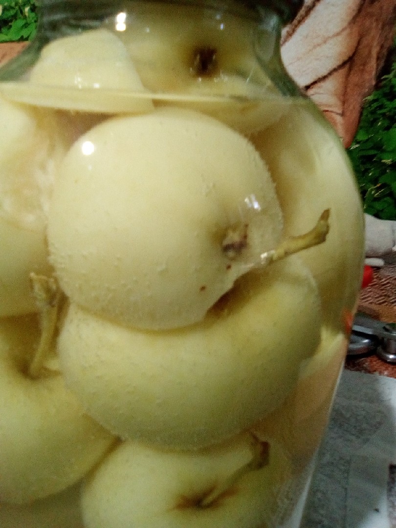 Компот яблочный "Яблоки на снегу"