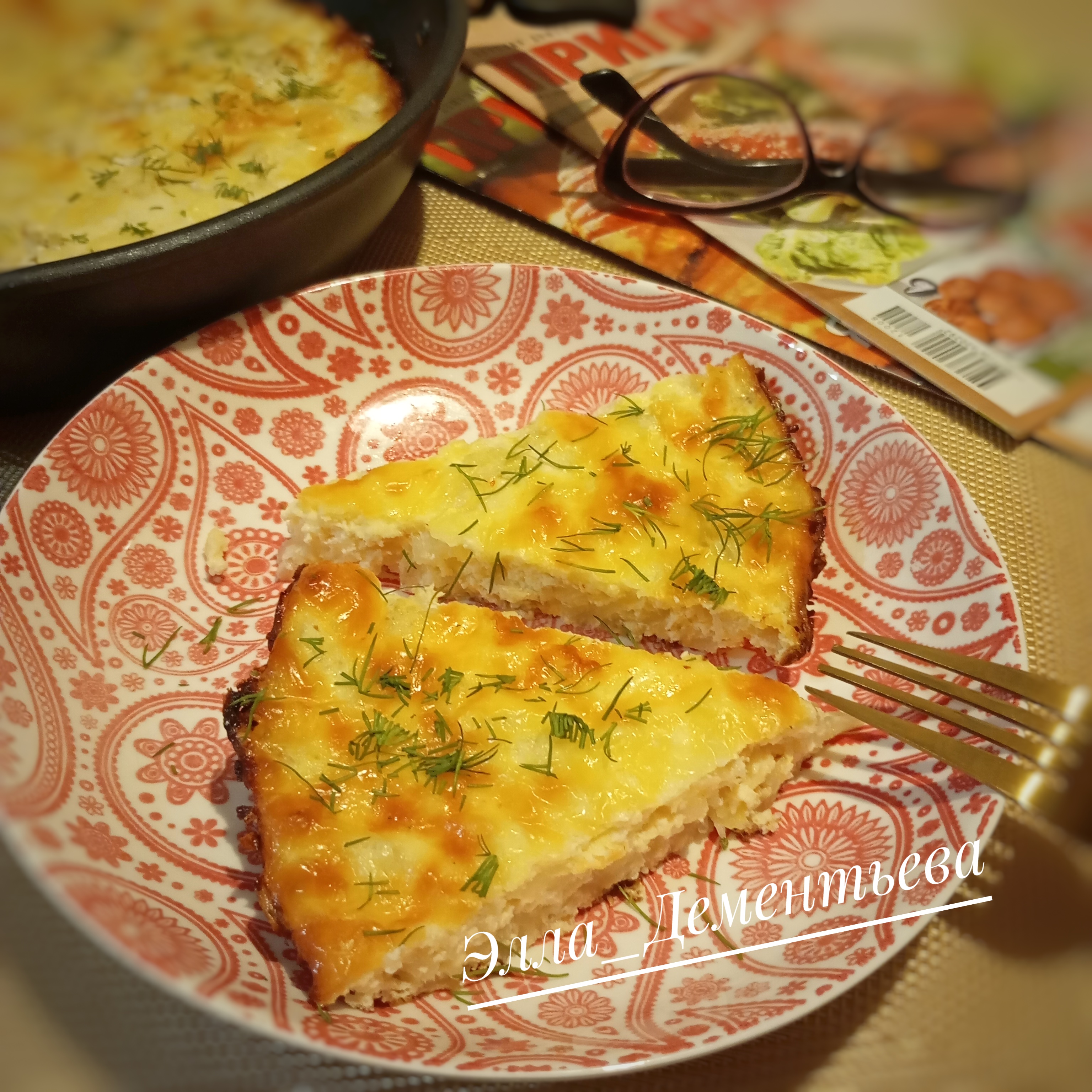 Запеканка из цветной капусты 