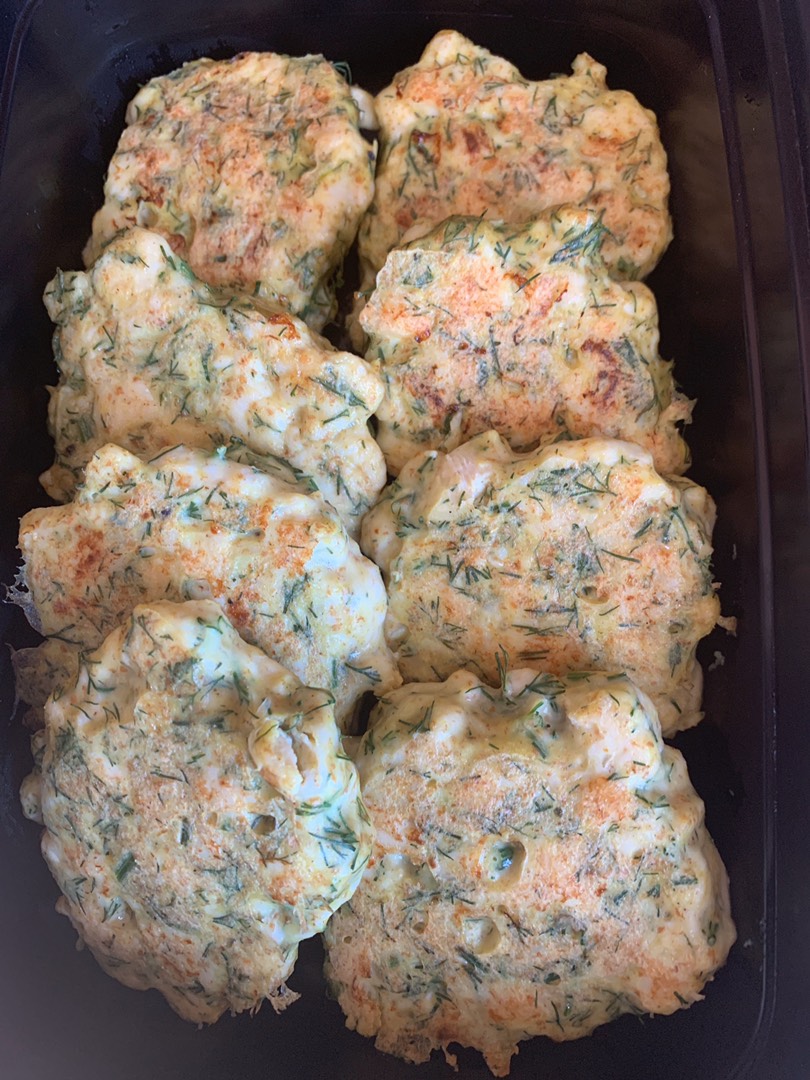 Куриные оладушки