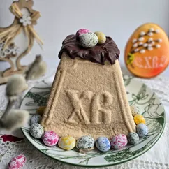 Карамельная творожная Пасха