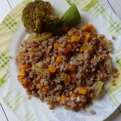 Гречка с тыквой