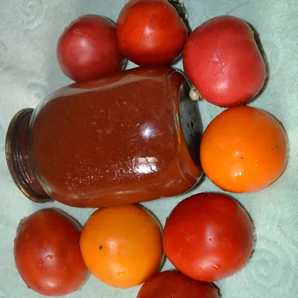 Сок томатный  домашний#заготовки на зиму